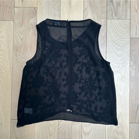 ASTR Black Lace Top - Picture 2 of 9